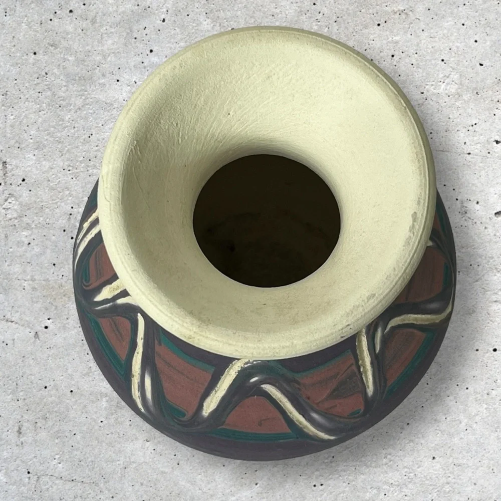 Handmade Pottery Vase 5.5